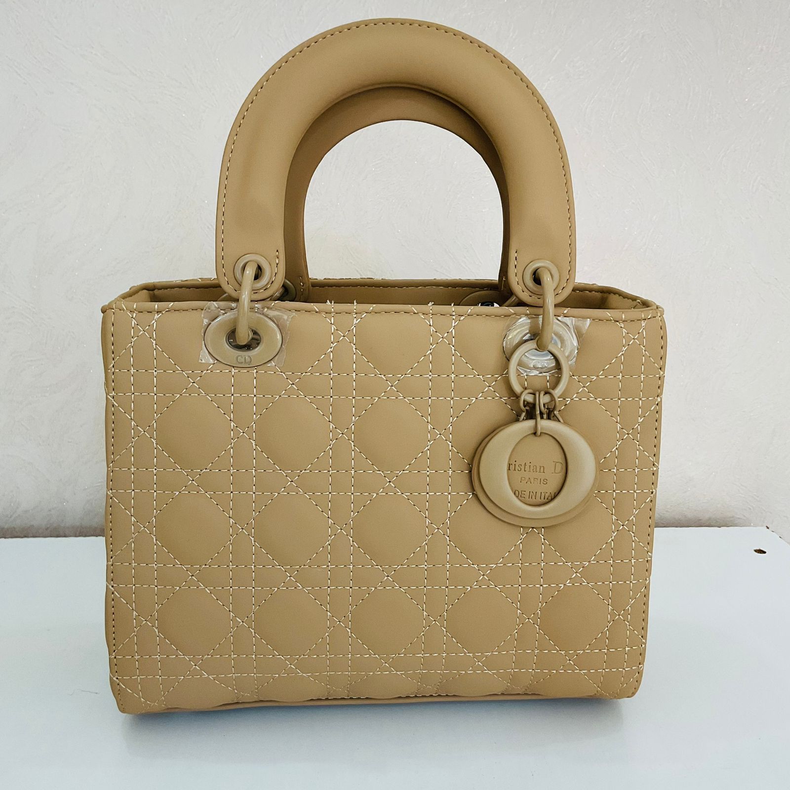 TAN LEATHER BAG