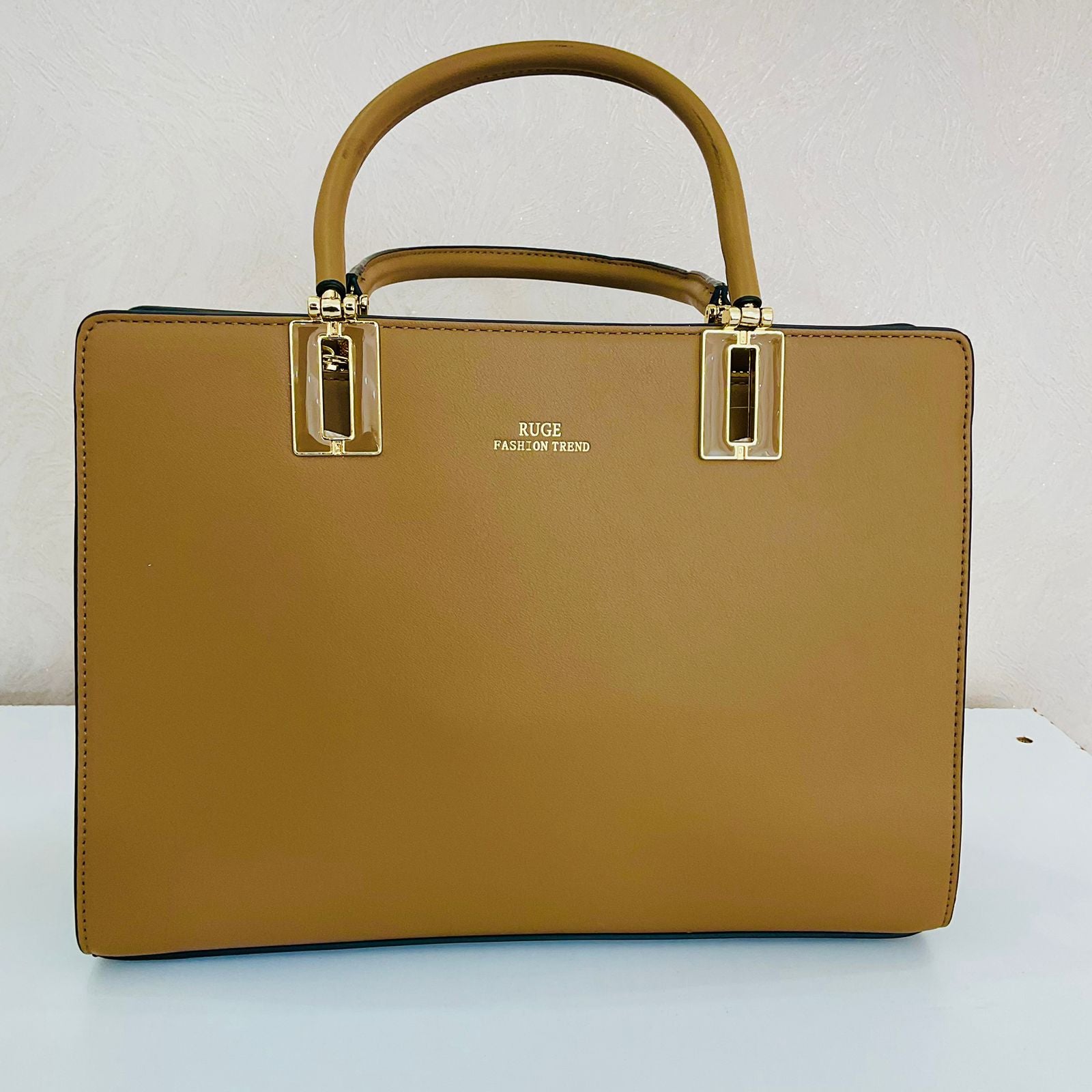 TAN LEATHER BAG