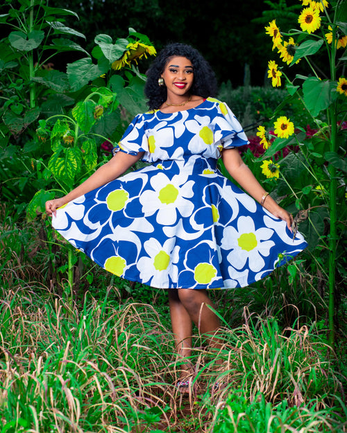 ALIZETI SKATER DRESS