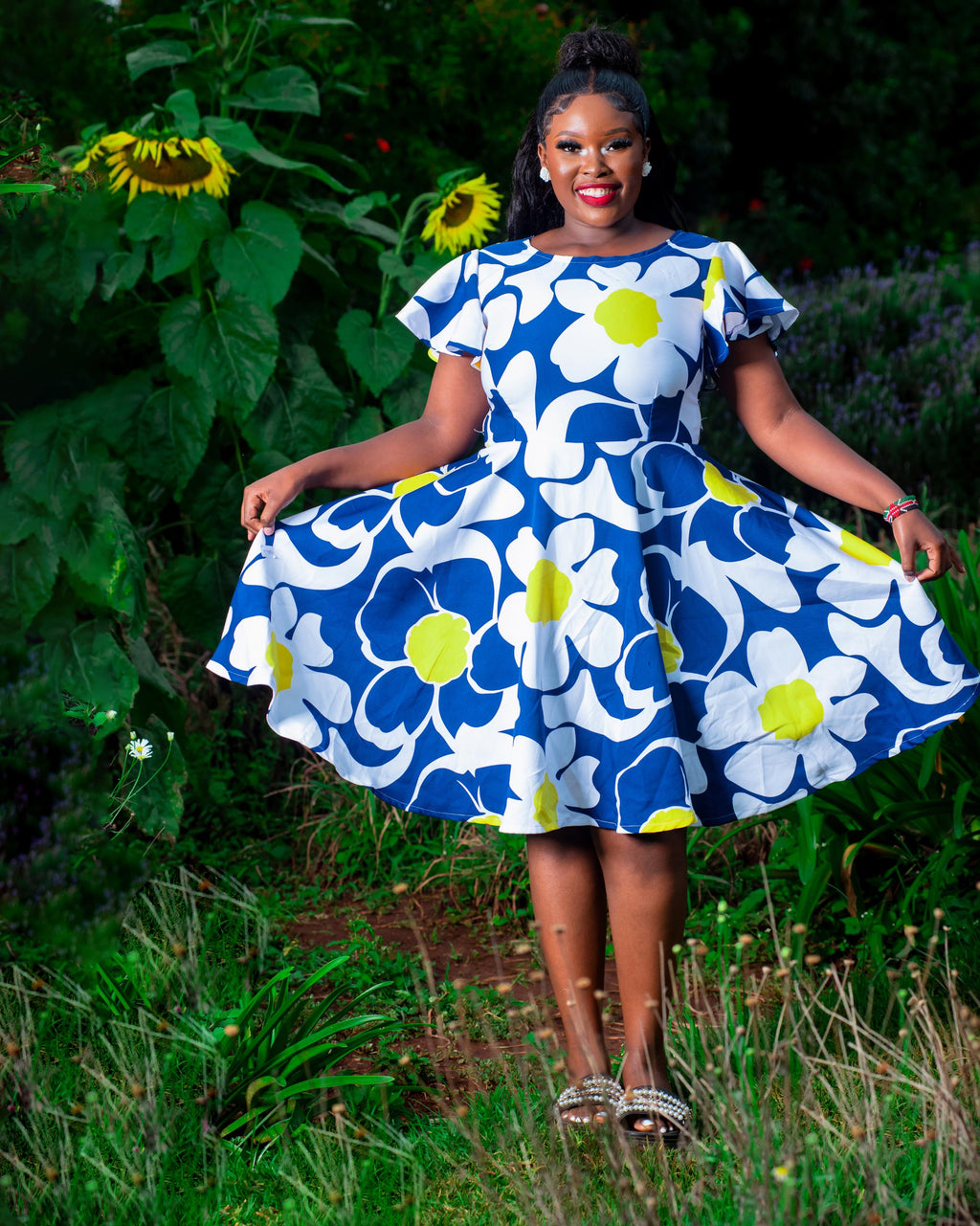 ALIZETI SKATER DRESS