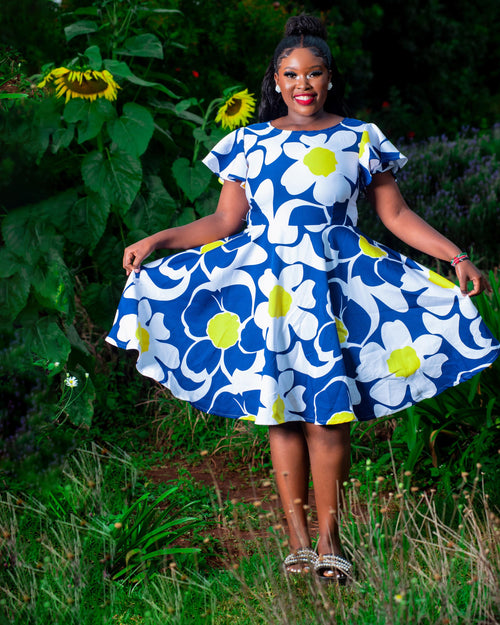 ALIZETI SKATER DRESS